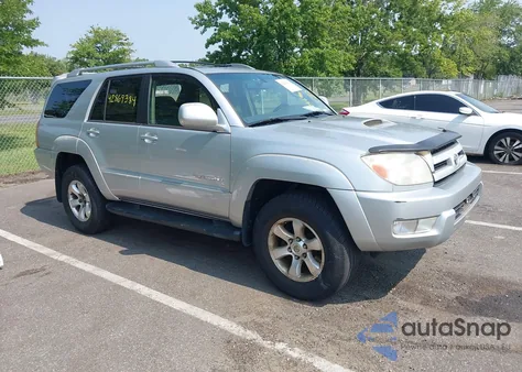 2005 Toyota 4Runner Sr5 Sport V6 из США, поврежденный, VIN JTEBU14R450060636